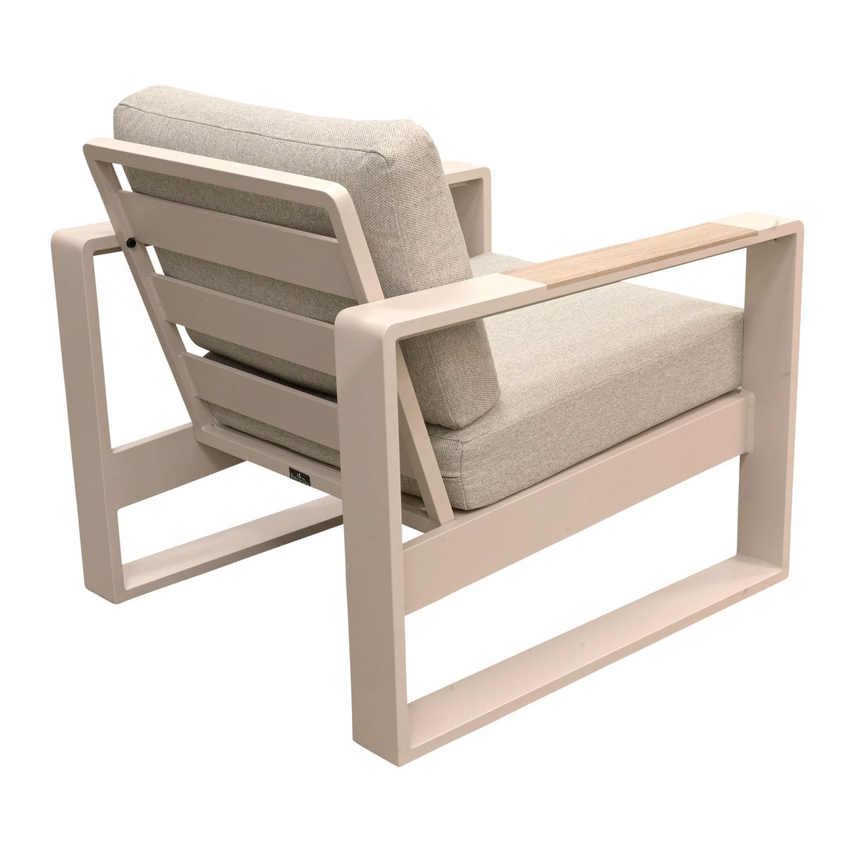 Stoel Malviza latte met kussens Stoel Malviza latte met kussens