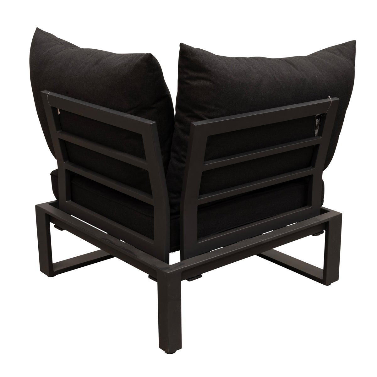 Bank hoek Frullo antraciet met kussens Bank hoek Frullo antraciet met kussens