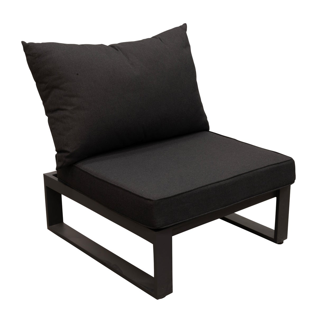 Tussenstuk Frullo antraciet met kussens Tussenstuk Frullo antraciet met kussens