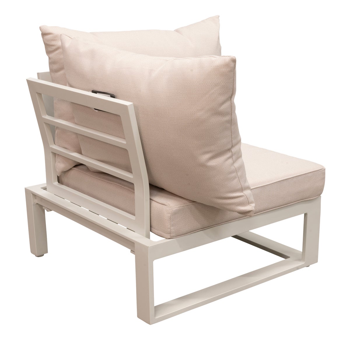 Bank hoek Frullo crème met kussens Bank hoek Frullo crème met kussens