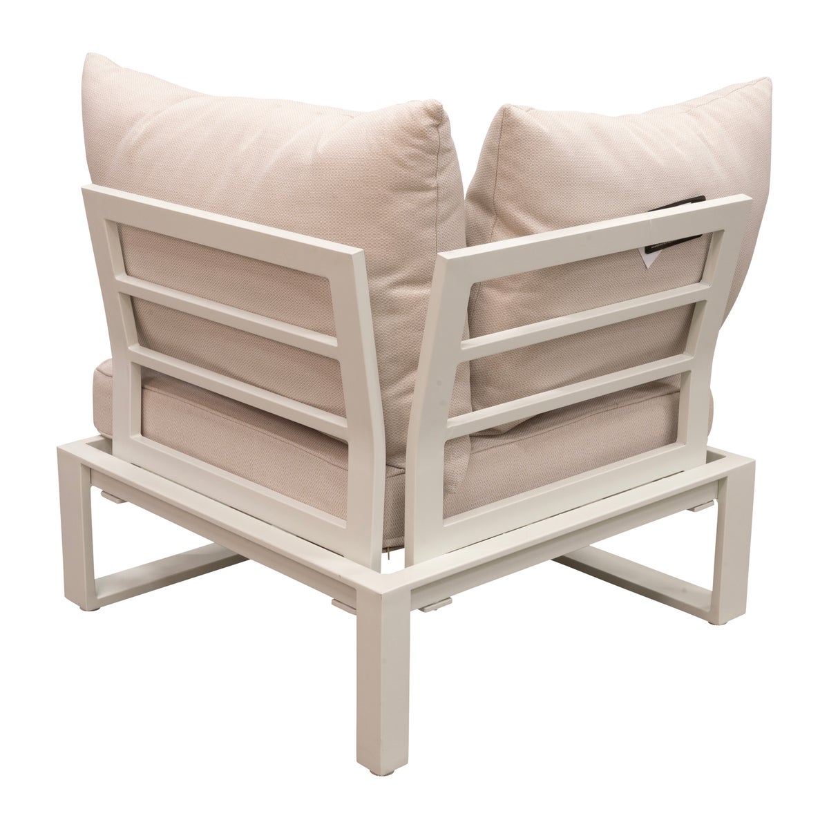 Bank hoek Frullo crème met kussens Bank hoek Frullo crème met kussens