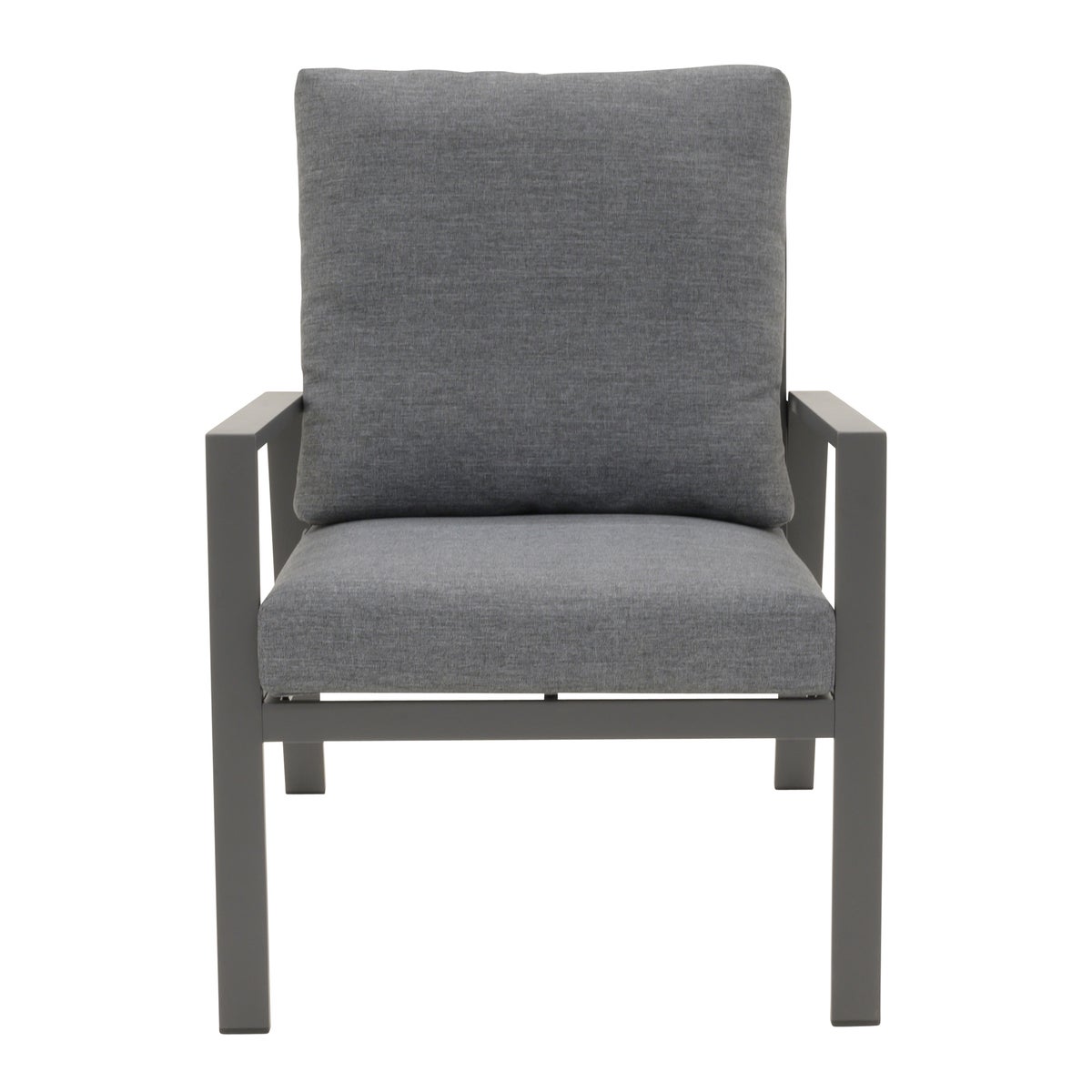 Loungeset Olda antraciet met kussens Loungeset Olda antraciet met kussens