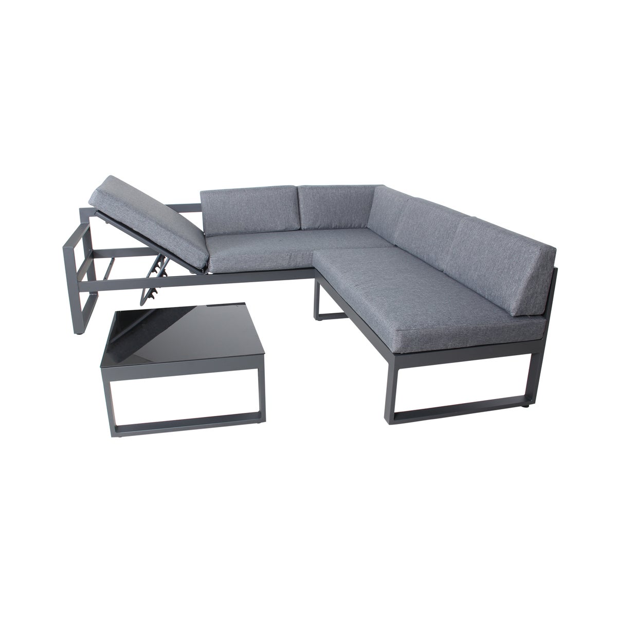 Loungeset Donato Antraciet Bois le Duc Loungeset Donato Antraciet Bois le Duc