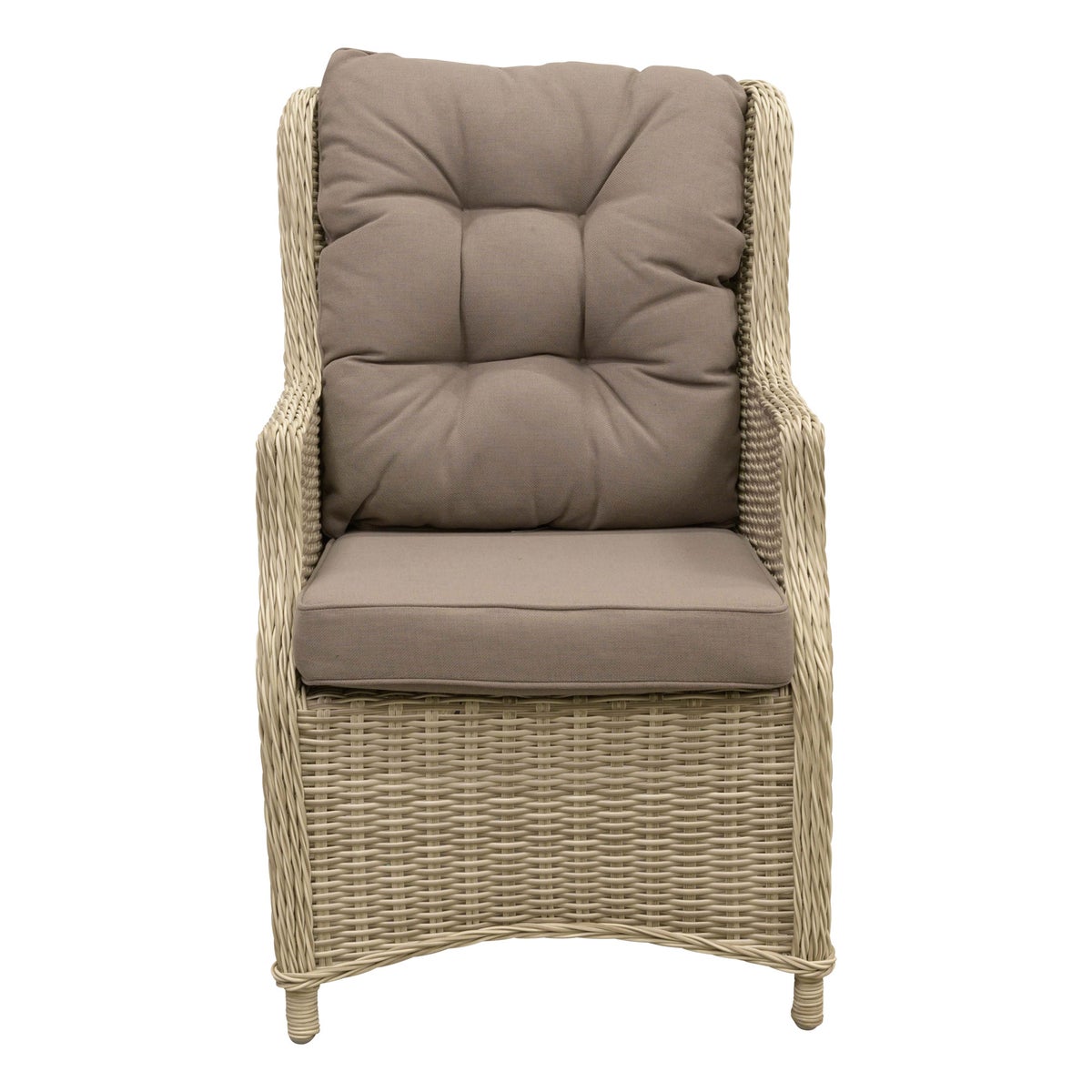 Stoel Aprano white orchid +kussens Stoel Aprano white orchid +kussens