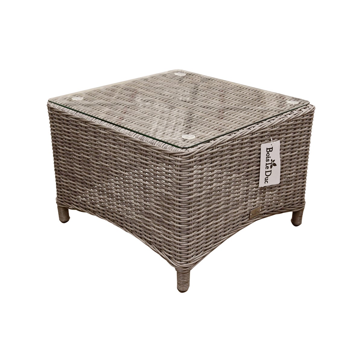 Tafel bijzet Aprano 57 x 57 cm white grey Tafel bijzet Aprano 57 x 57 cm white grey