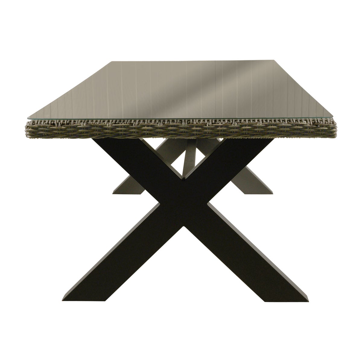 Tafel Medola 210 x 100 cm Willow Grey Tafel Medola 210 x 100 cm Willow Grey