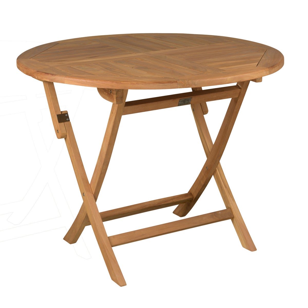Tafel Sigrid 100 teak Tafel Sigrid 100 teak