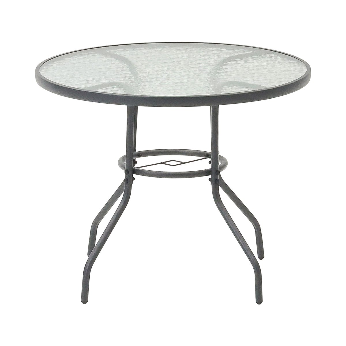 Tafel Zanego Ø 90 cm antraciet Tafel Zanego Ø 90 cm antraciet