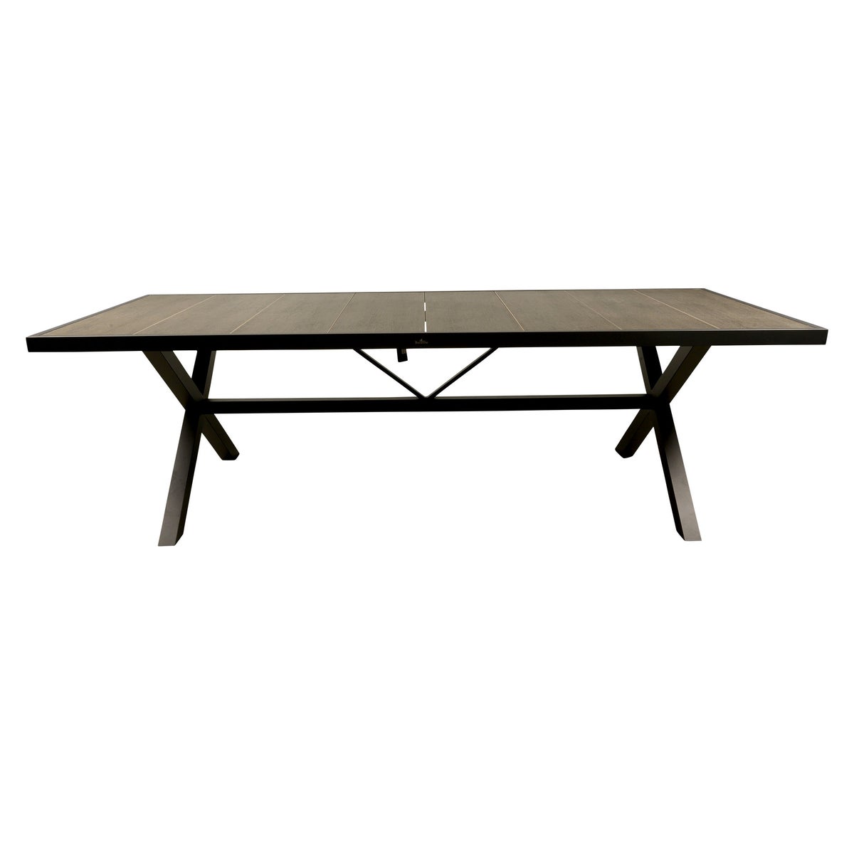 Tafel Serena 186x94 cm Antraciet Bois le Duc Tafel Serena 186x94 cm Antraciet Bois le Duc
