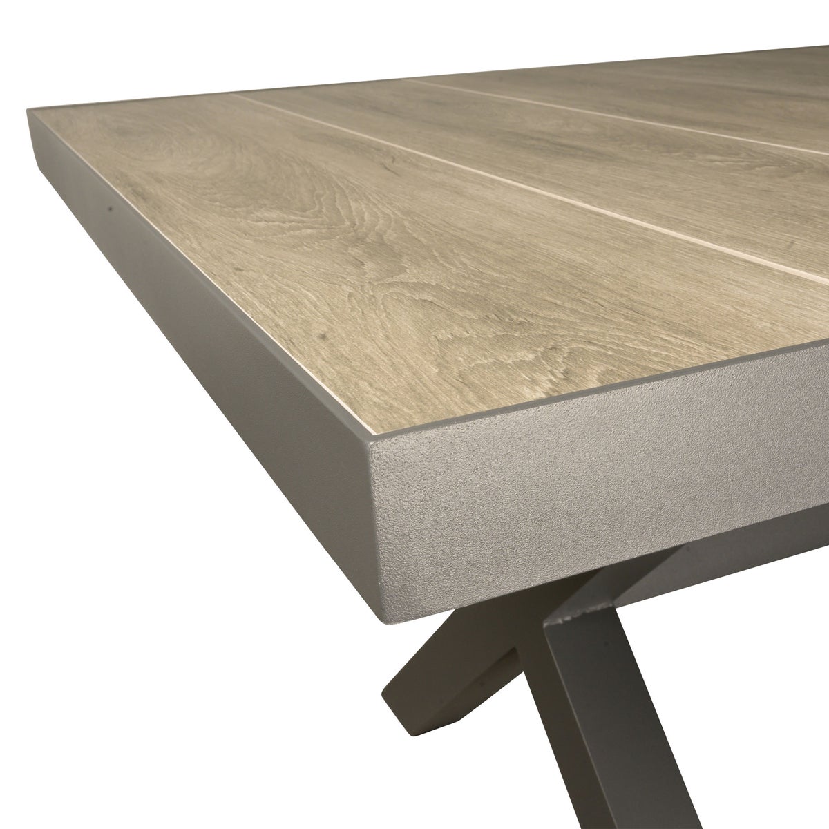 Tafel Serena 186x94 cm Antraciet Bois le Duc Tafel Serena 186x94 cm Antraciet Bois le Duc