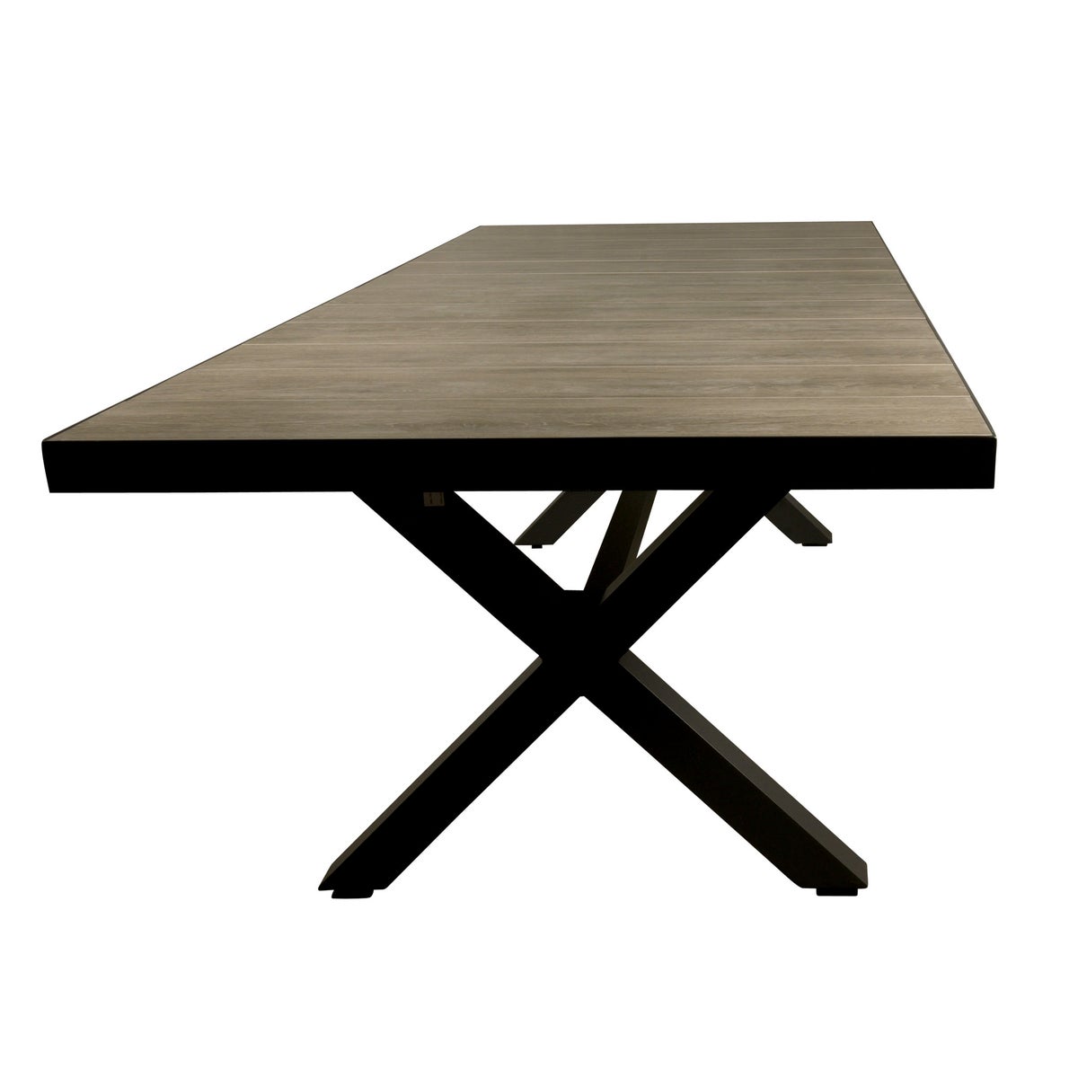 Tafel Osteria 205 x 101 cm antraciet Tafel Osteria 205 x 101 cm antraciet