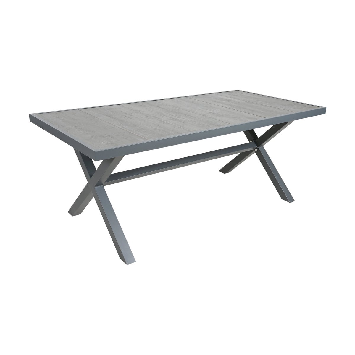 Tafel Serena 245x94 cm Antraciet Bois le Duc Tafel Serena 245x94 cm Antraciet Bois le Duc