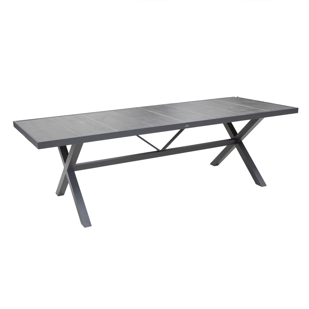 Tafel Serena 245 x 94 cm Antraciet Bois le Duc Tafel Serena 245 x 94 cm Antraciet Bois le Duc