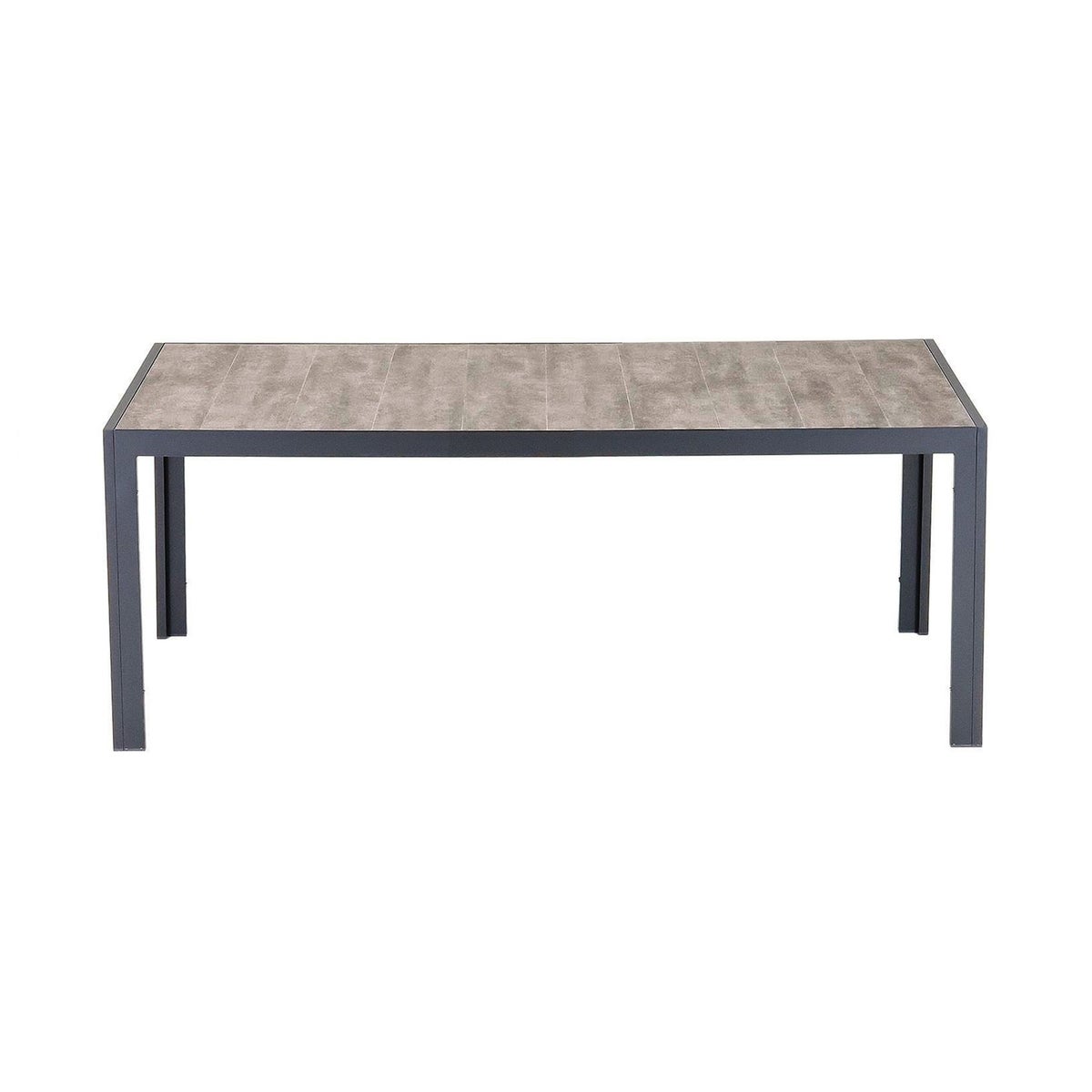 Tafel Bajardo 205 x 100 cm antraciet Tafel Bajardo 205 x 100 cm antraciet