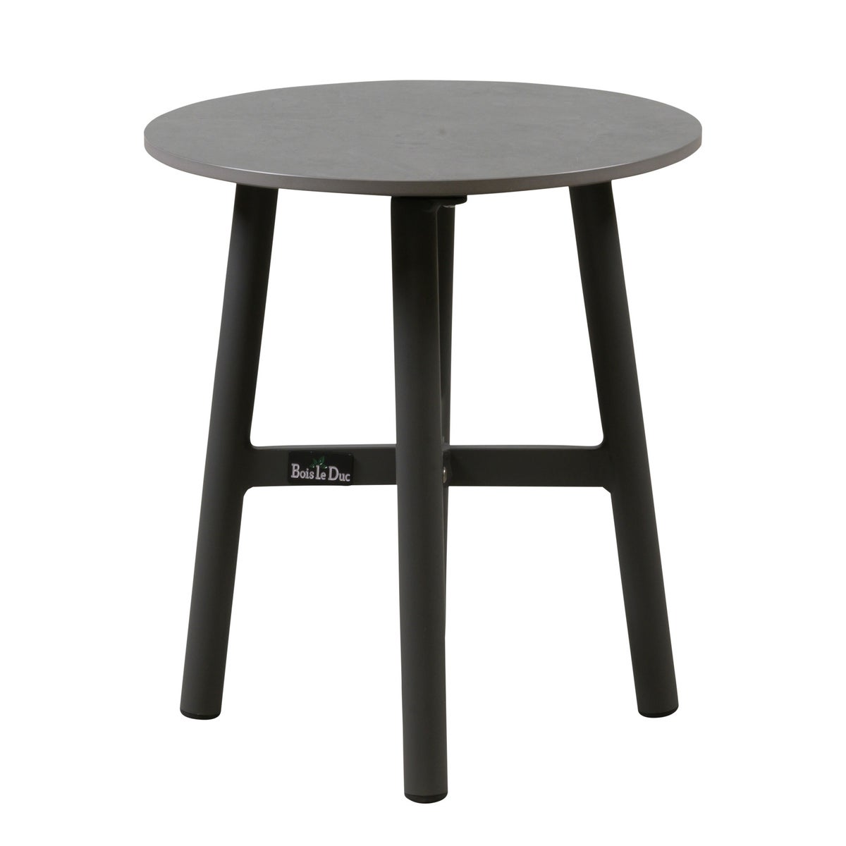 Tafel bijzet Borno 40 cm antraciet Tafel bijzet Borno 40 cm antraciet