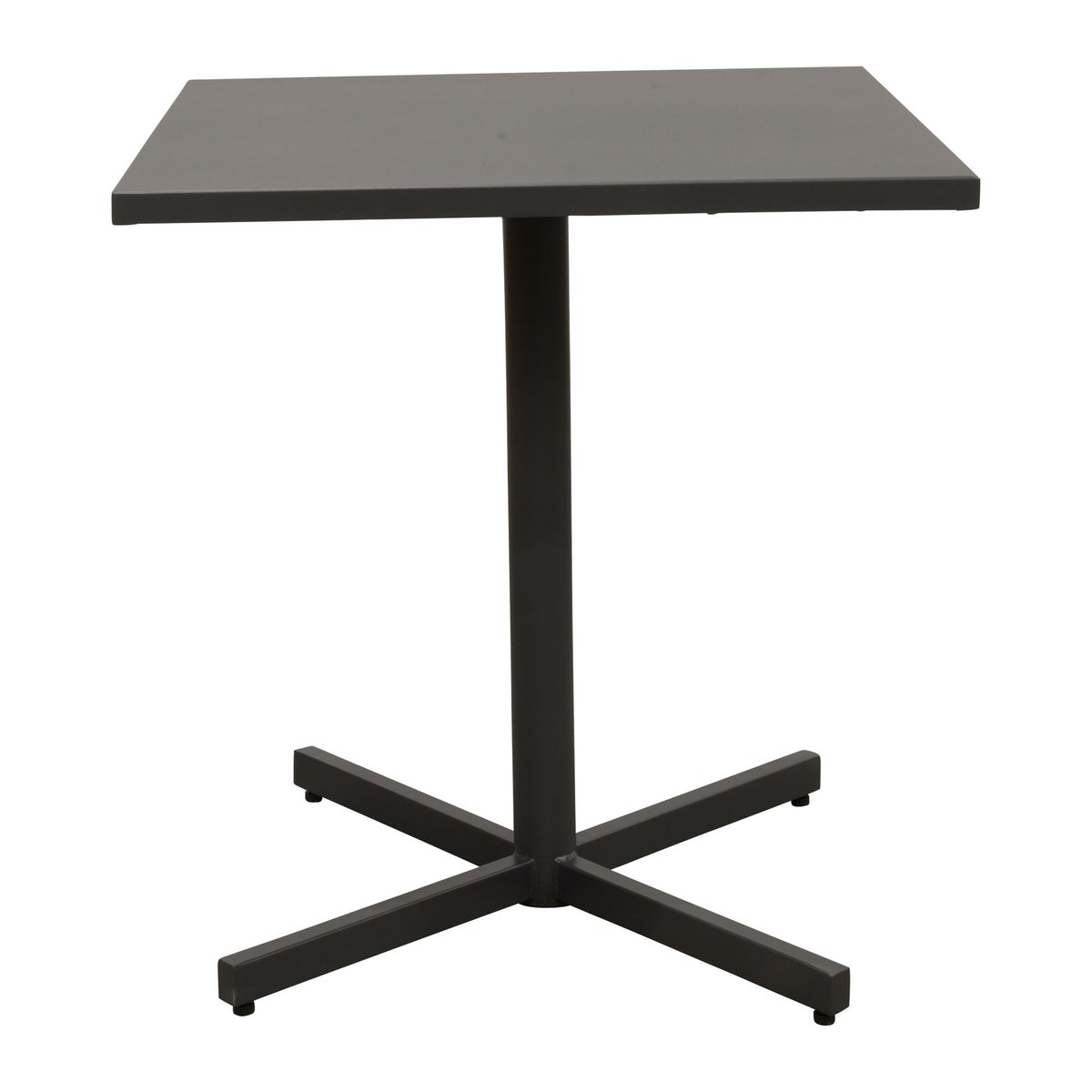 Tafel Tetino 70 x 70 antraciet Tafel Tetino 70 x 70 antraciet