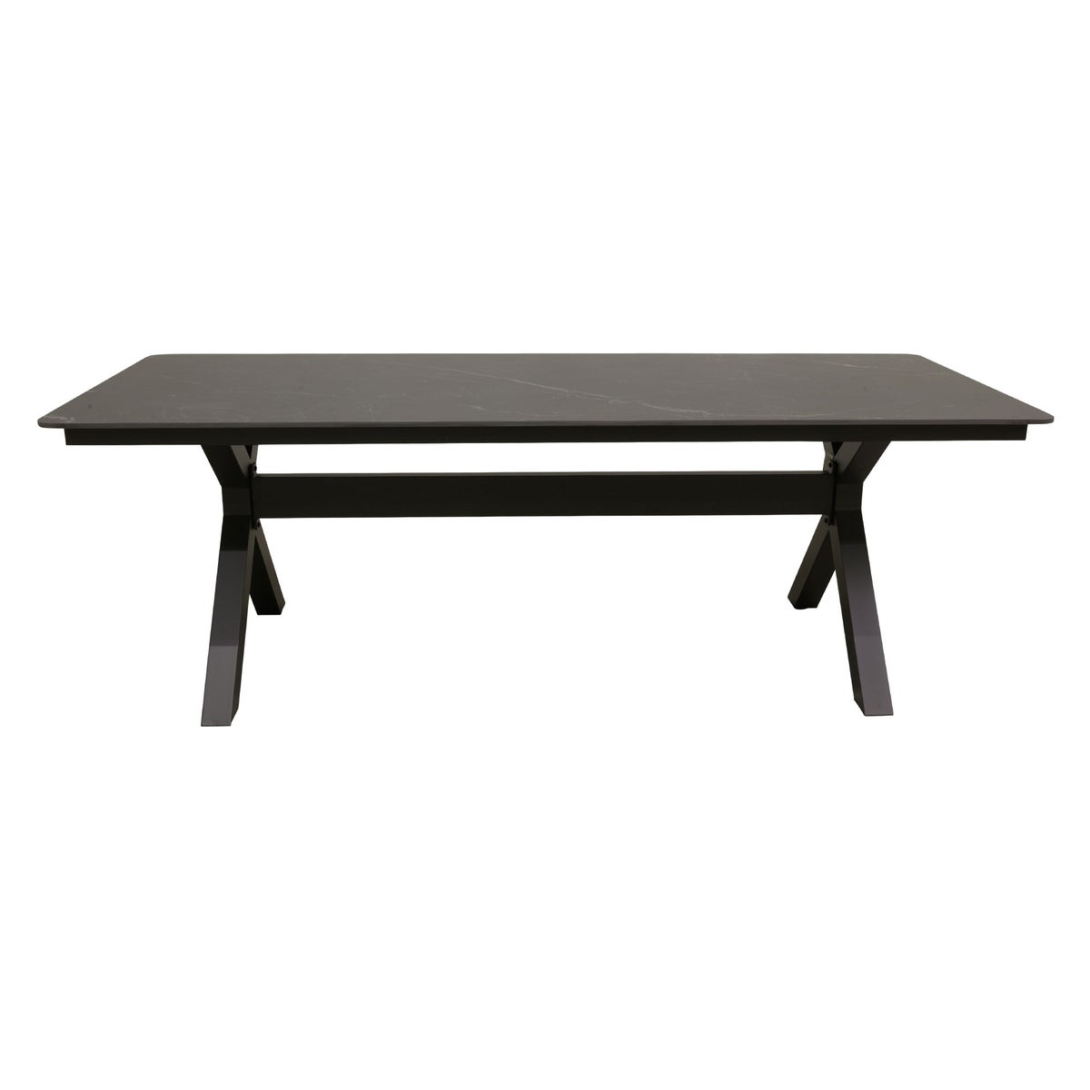 Tafel Mancino 220 x 90 cm antraciet Tafel Mancino 220 x 90 cm antraciet