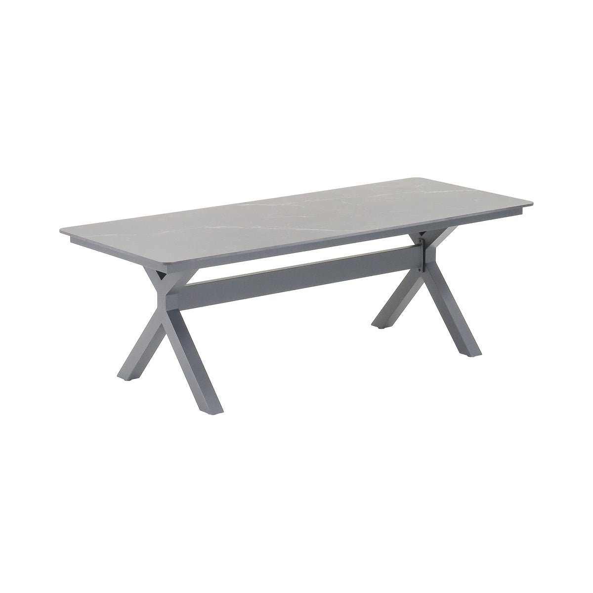Tafel Mancino 220 x 90 cm antraciet Tafel Mancino 220 x 90 cm antraciet