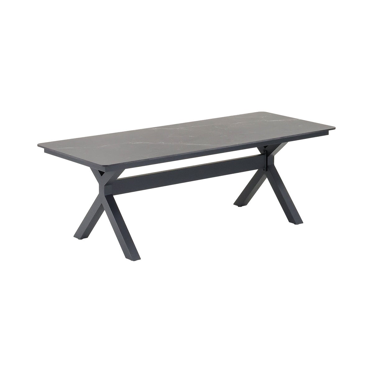 Tafel Mancino 220 x 90 cm antraciet Tafel Mancino 220 x 90 cm antraciet