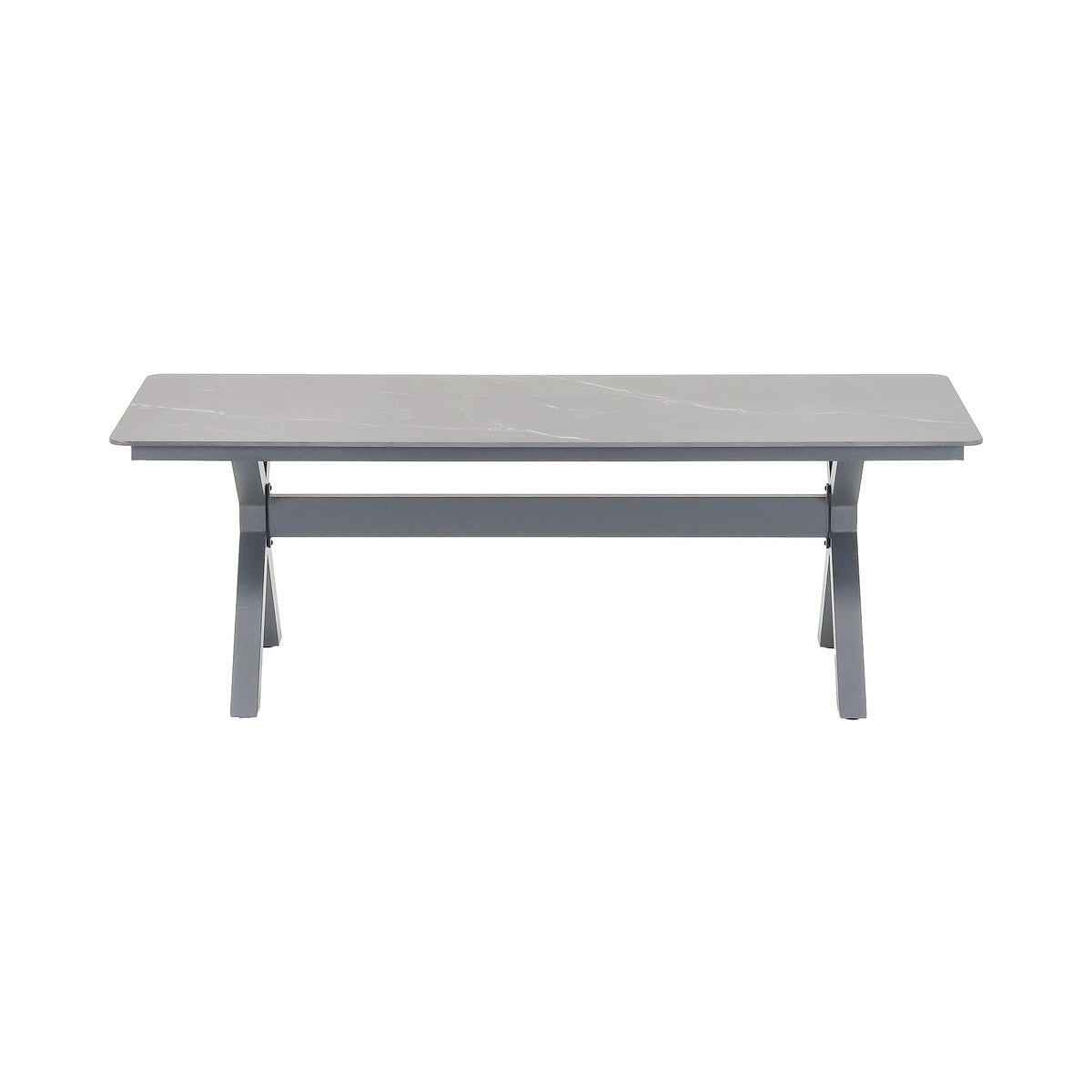 Tafel Mancino 220 x 90 cm antraciet Tafel Mancino 220 x 90 cm antraciet
