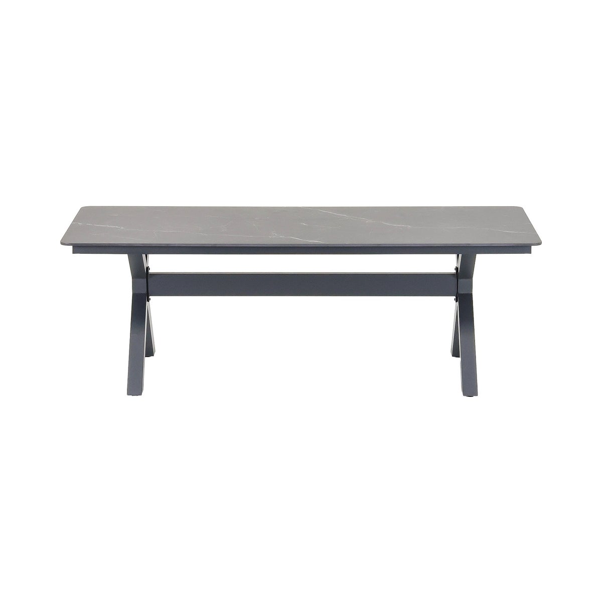 Tafel Mancino 220 x 90 cm antraciet Tafel Mancino 220 x 90 cm antraciet