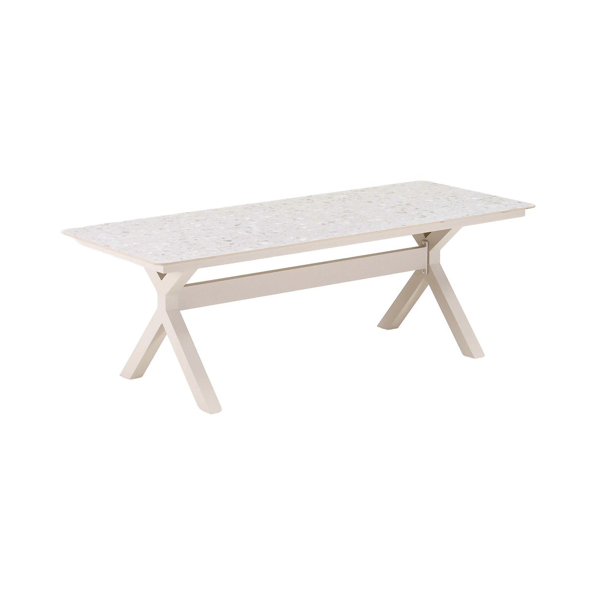 Tafel Mancino 220 x 90 cm creme Tafel Mancino 220 x 90 cm creme