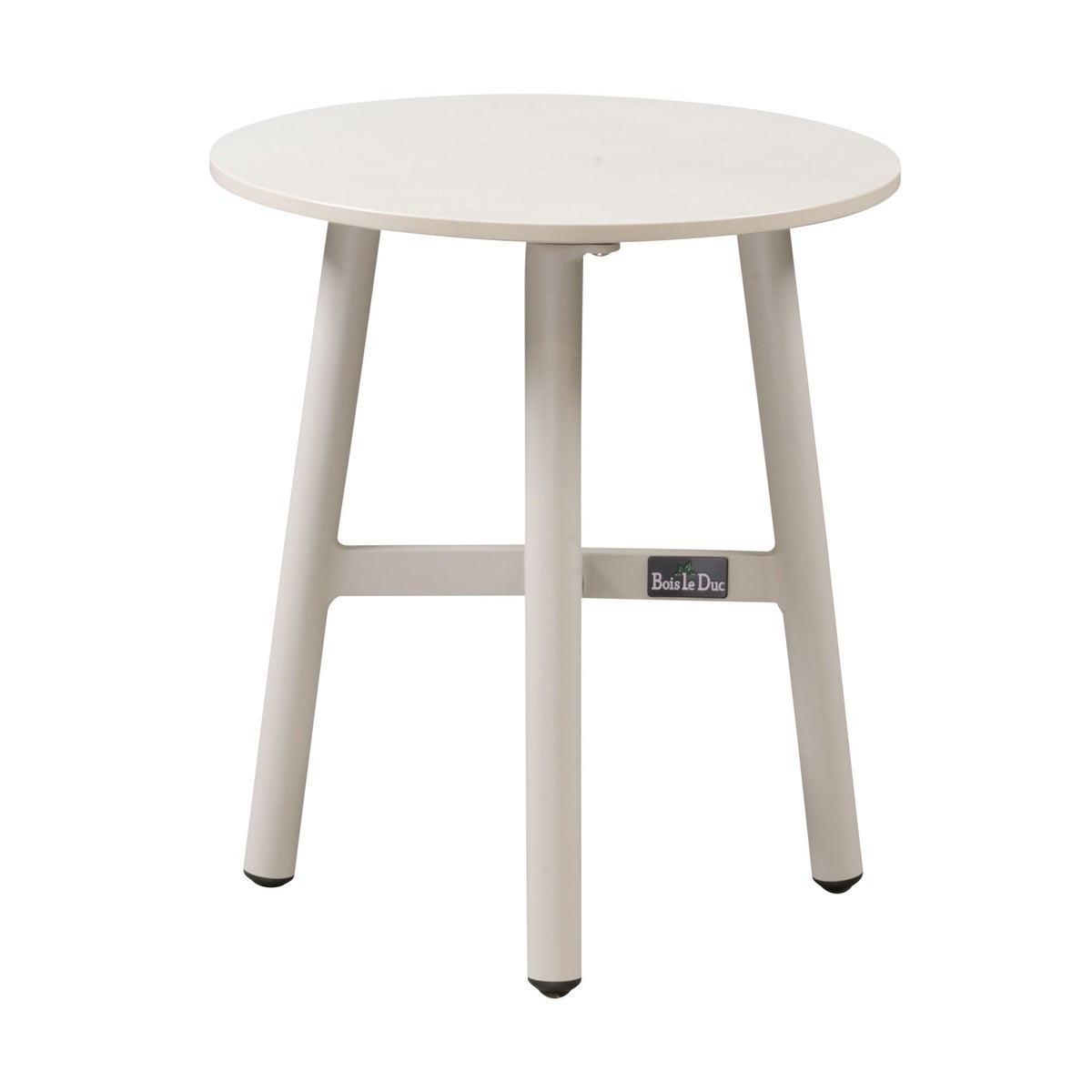 Tafel bijzet Borno 40cm creme Tafel bijzet Borno 40cm creme