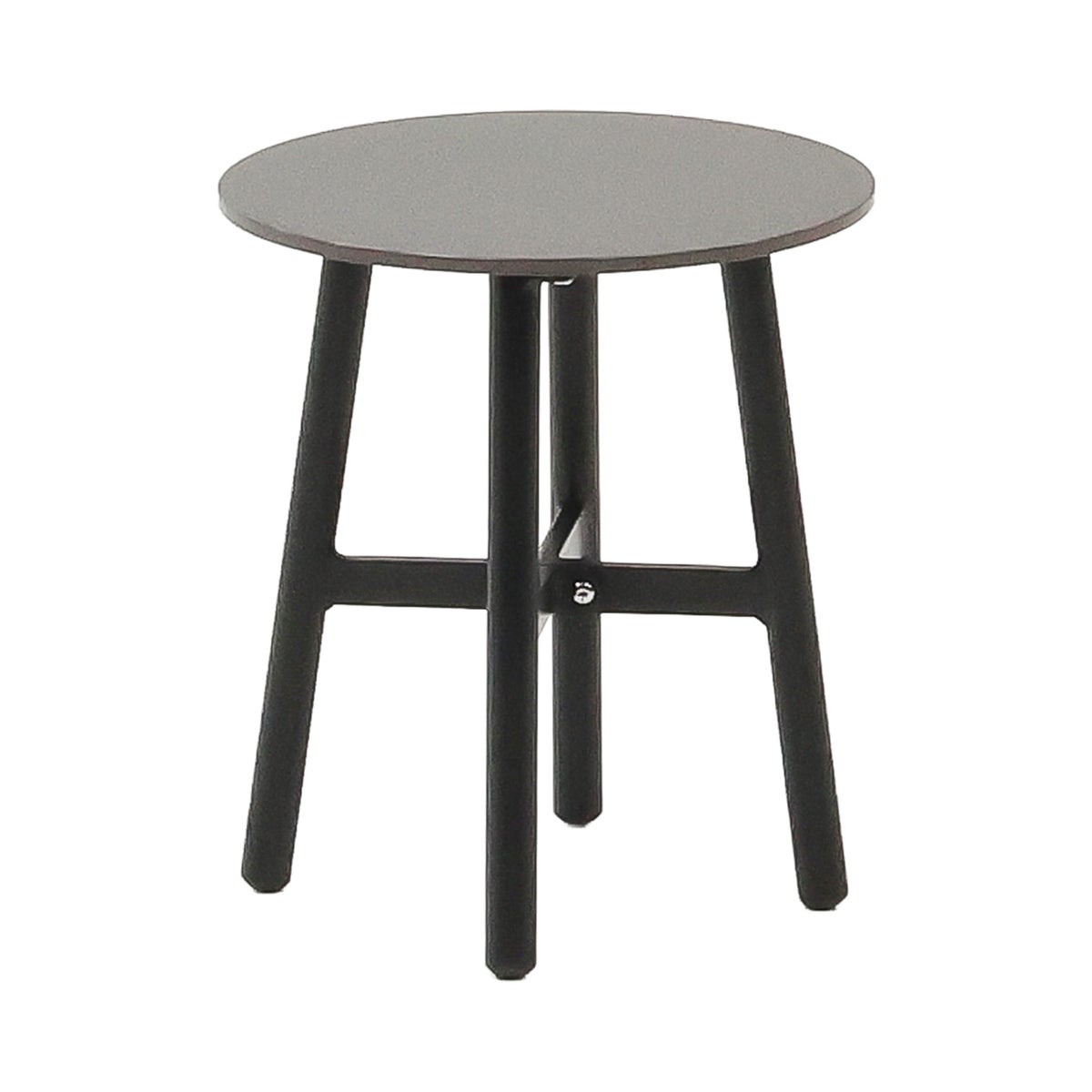 Tafel bijzet Borno 40 cm zwart Tafel bijzet Borno 40 cm zwart