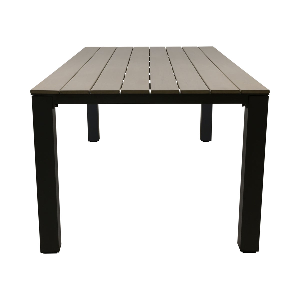 Tafel Cardona 200 x 100 cm antraciet Bois le Duc Tafel Cardona 200 x 100 cm antraciet Bois le Duc