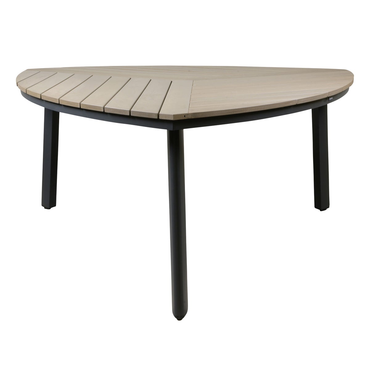 Tafel Fidenza 169 x 169 cm antraciet metal Tafel Fidenza 169 x 169 cm antraciet metal