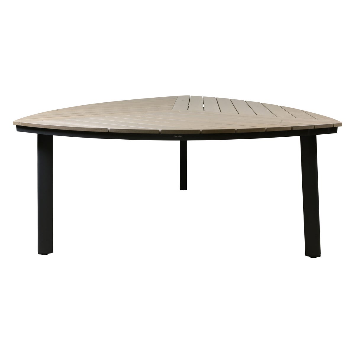 Tafel Fidenza 169 x 169 cm antraciet metal Tafel Fidenza 169 x 169 cm antraciet metal