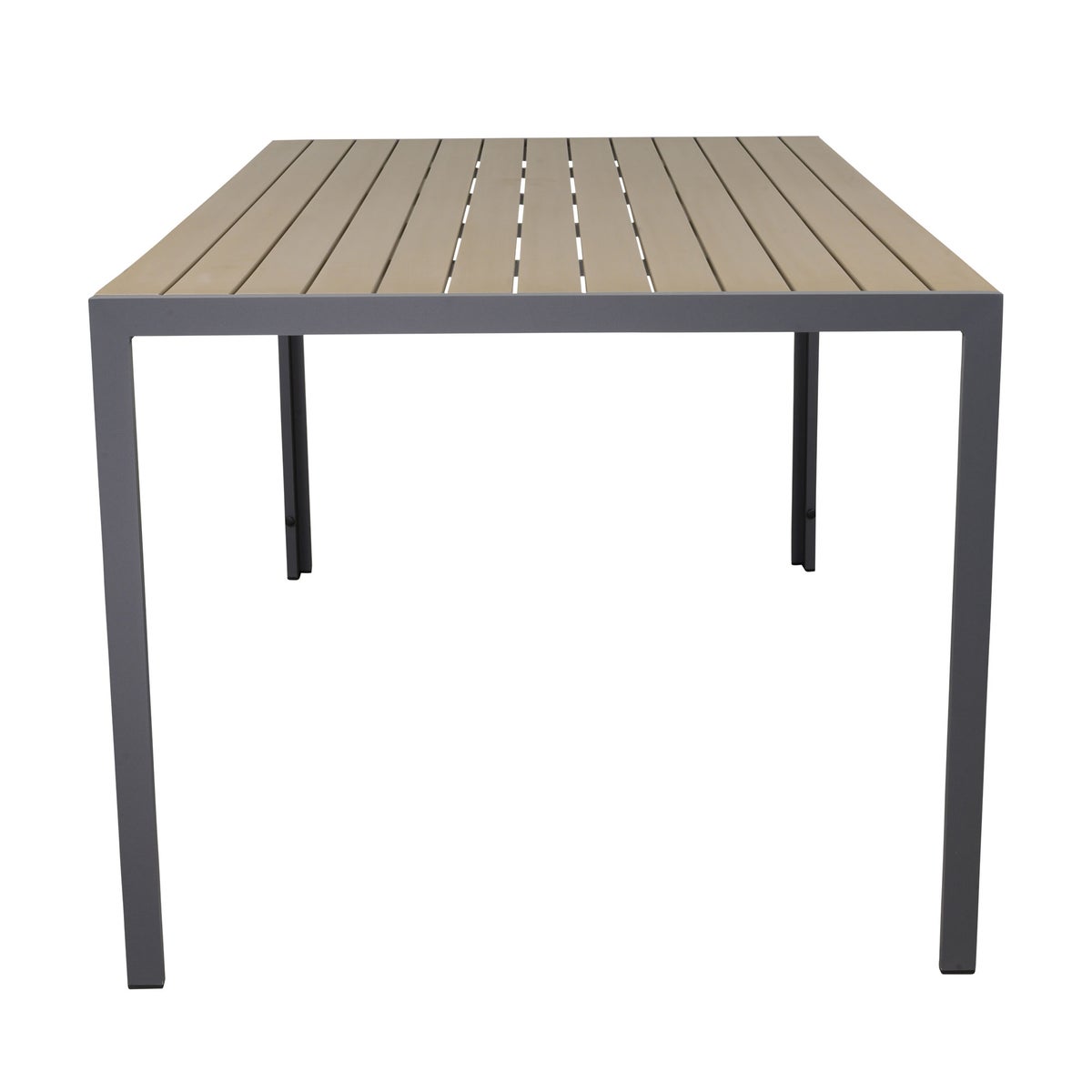 Tafel Spoleto 150x90 cm Antraciet Bois le Duc Tafel Spoleto 150x90 cm Antraciet Bois le Duc