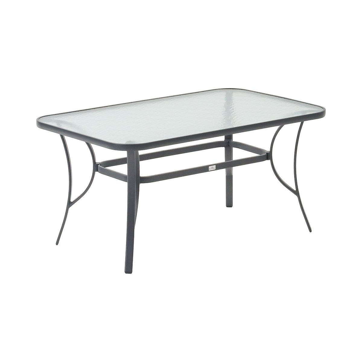 Tafel Caleta 150 x 90 cm antra metal Tafel Caleta 150 x 90 cm antra metal