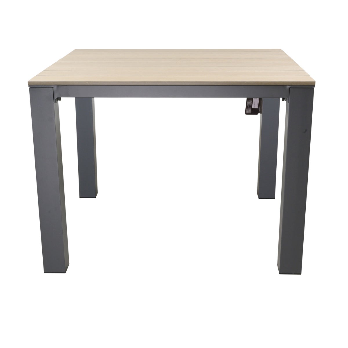 Tafel Cardona 100 x 100 cm antraciet Bois le Duc Tafel Cardona 100 x 100 cm antraciet Bois le Duc