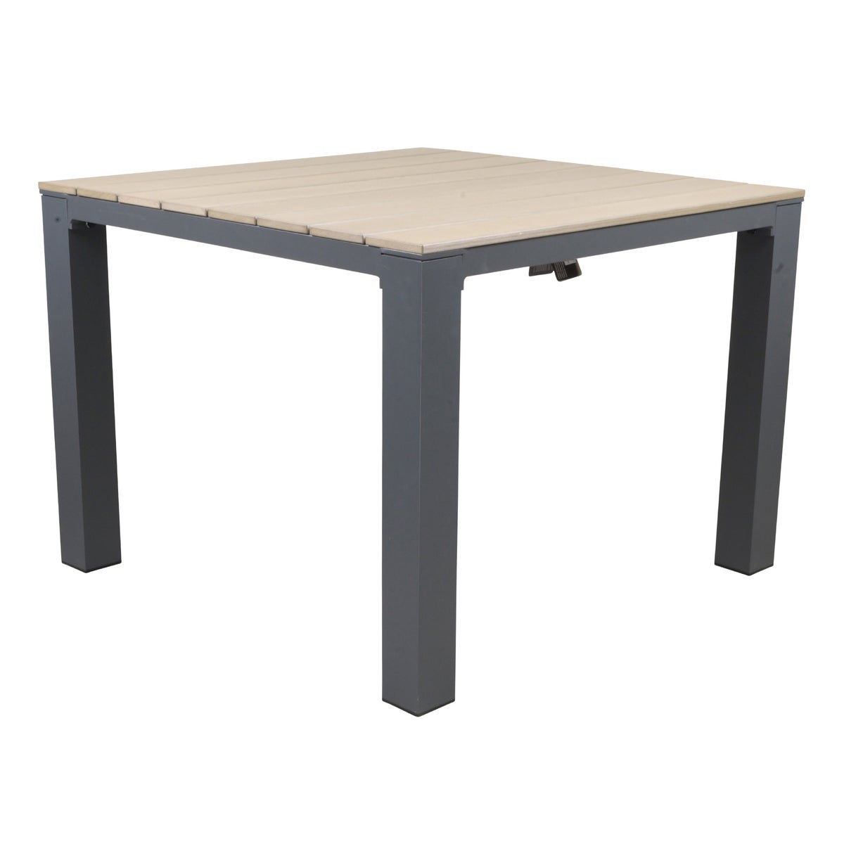 Tafel Cardona 100 x 100 cm antraciet Bois le Duc Tafel Cardona 100 x 100 cm antraciet Bois le Duc