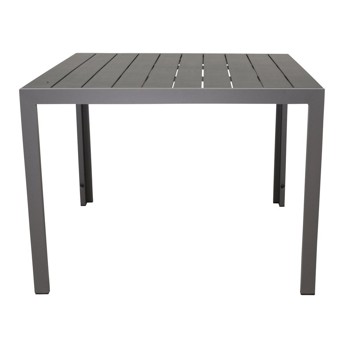 Tafel Spoleto 90x90 cm Antraciet Bois le Duc Tafel Spoleto 90x90 cm Antraciet Bois le Duc