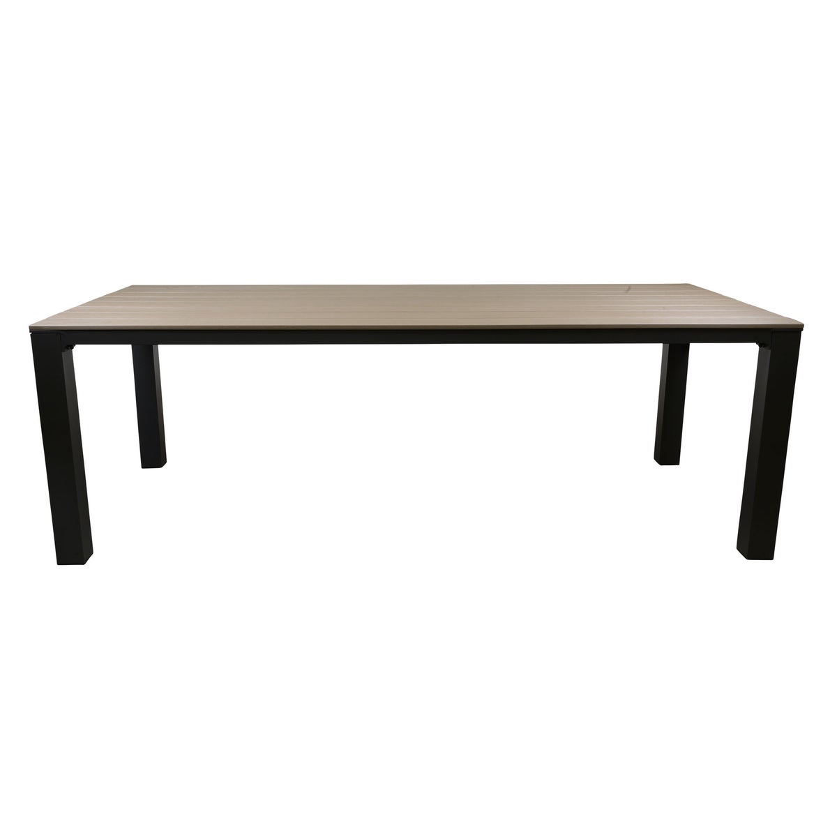 Tafel Cardona 220 x 100 cm antraciet Bois le Duc Tafel Cardona 220 x 100 cm antraciet Bois le Duc