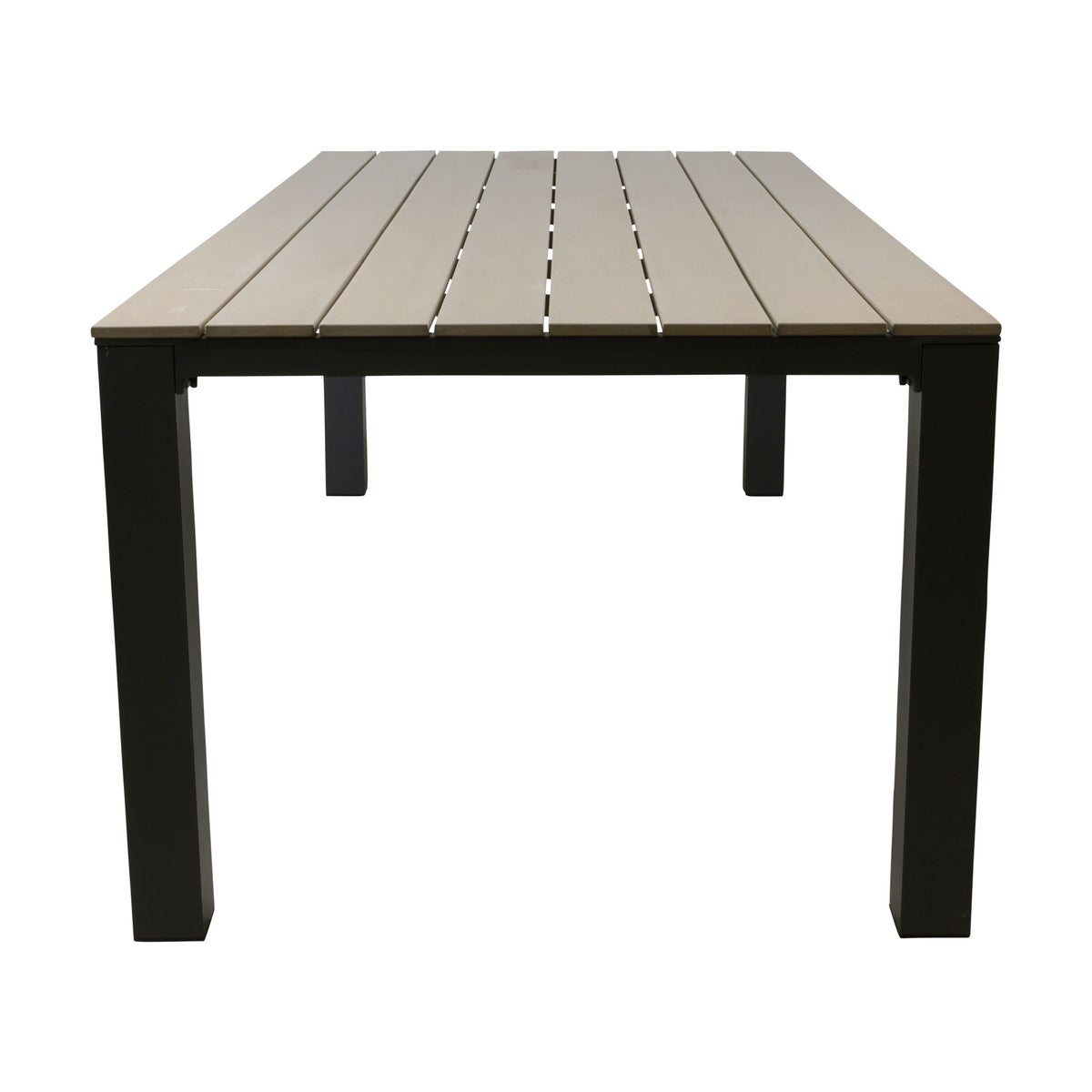 Tafel Cardona 220 x 100 cm antraciet Bois le Duc Tafel Cardona 220 x 100 cm antraciet Bois le Duc