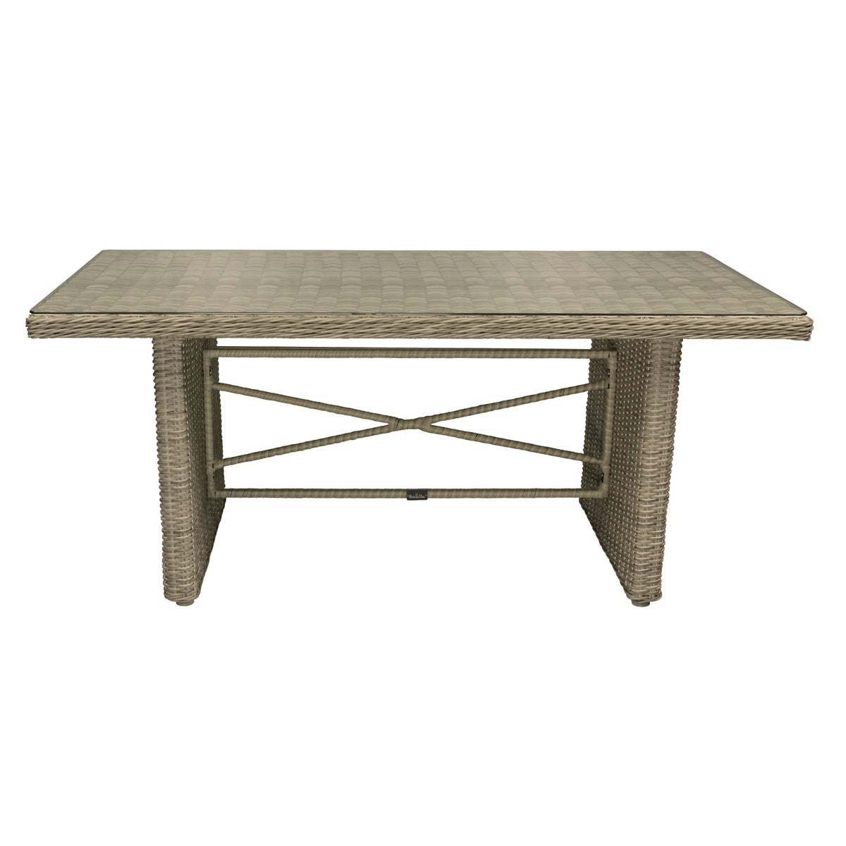 Tafel Caspoli 150x80cm white grey Bois le Duc Tafel Caspoli 150x80cm white grey Bois le Duc