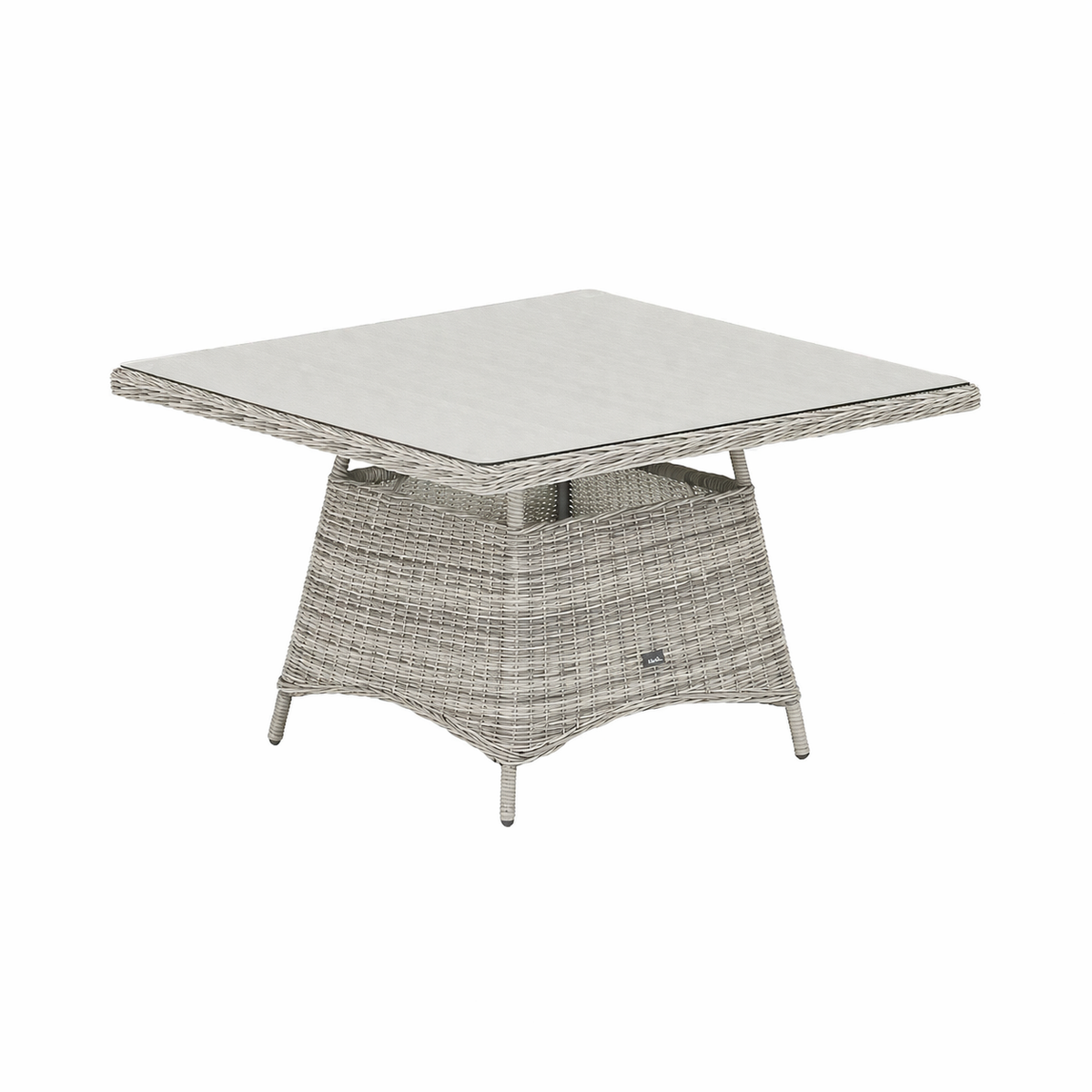 Tafel Vezza 120 x 120 cm white grey Tafel Vezza 120 x 120 cm white grey