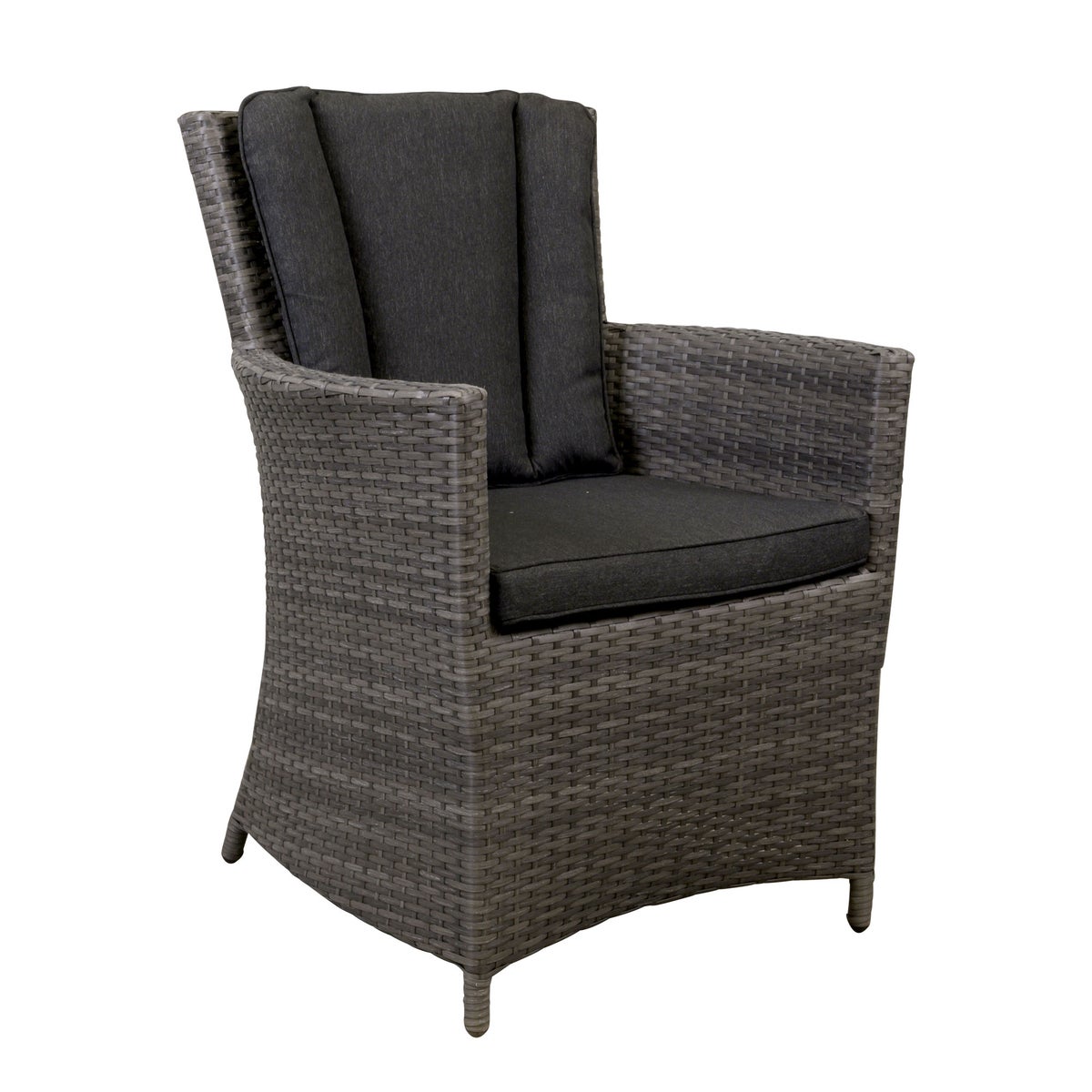 Stoel Malga willow grey met kussens Stoel Malga willow grey met kussens