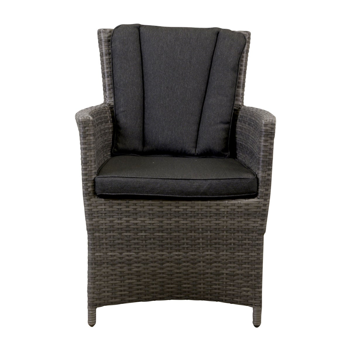 Stoel Malga willow grey met kussens Stoel Malga willow grey met kussens