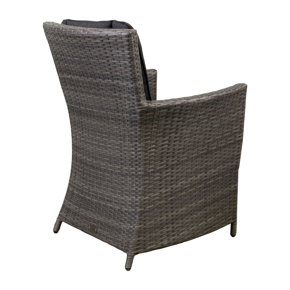 Stoel Malga willow grey met kussens Stoel Malga willow grey met kussens