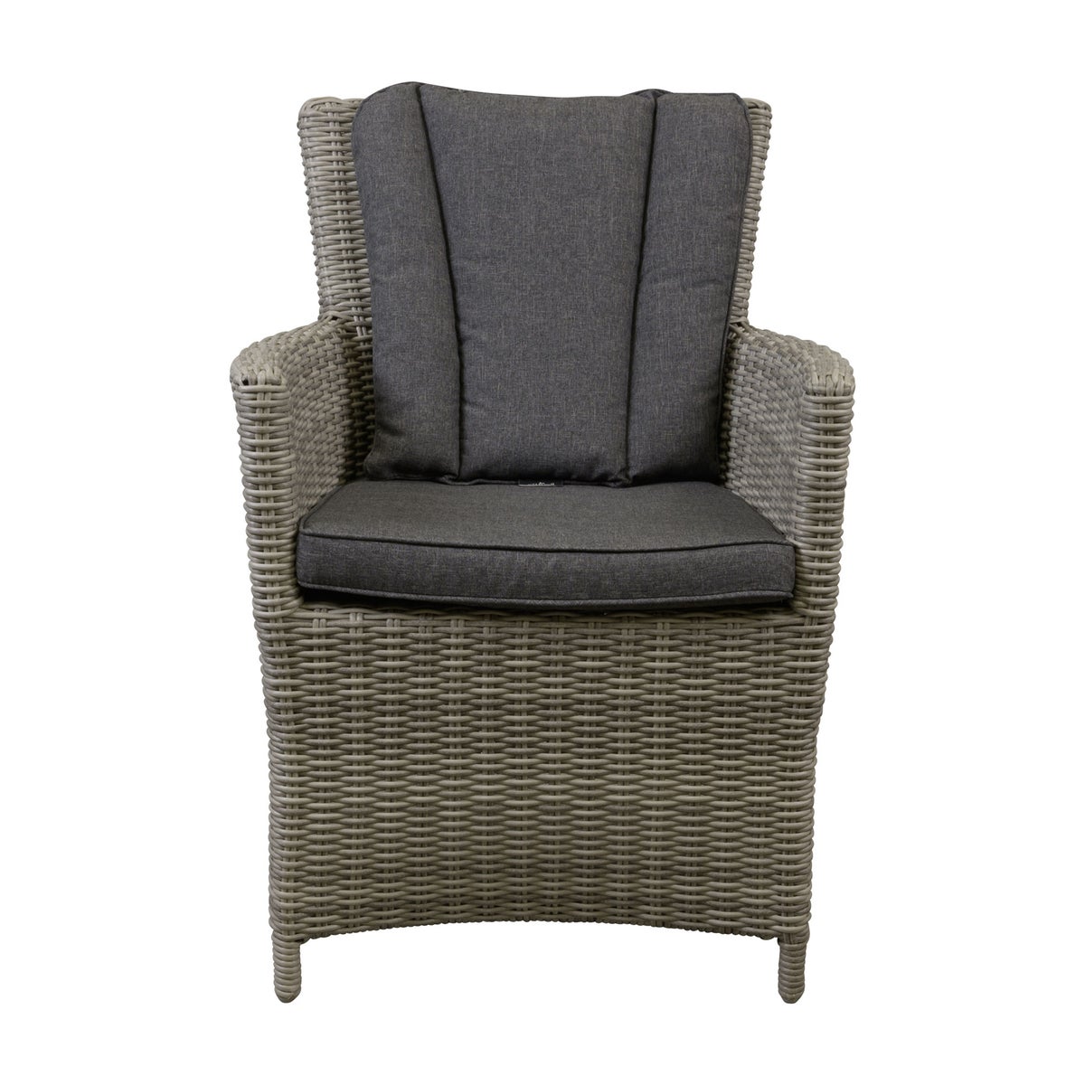 Stoel Sauro willow grey met kussen Stoel Sauro willow grey met kussen