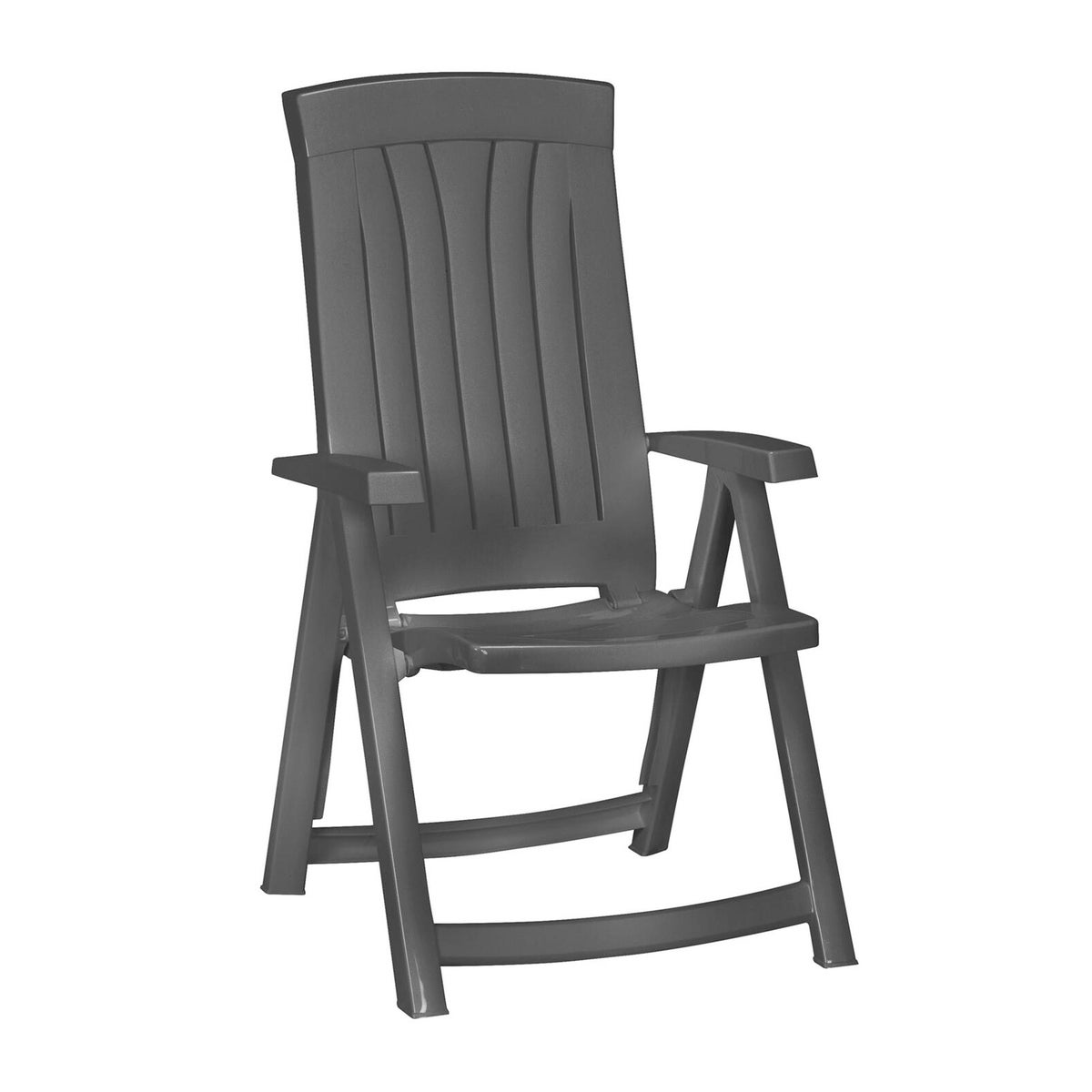 Stoel Corsica grafiet Allibert Stoel Corsica grafiet Allibert