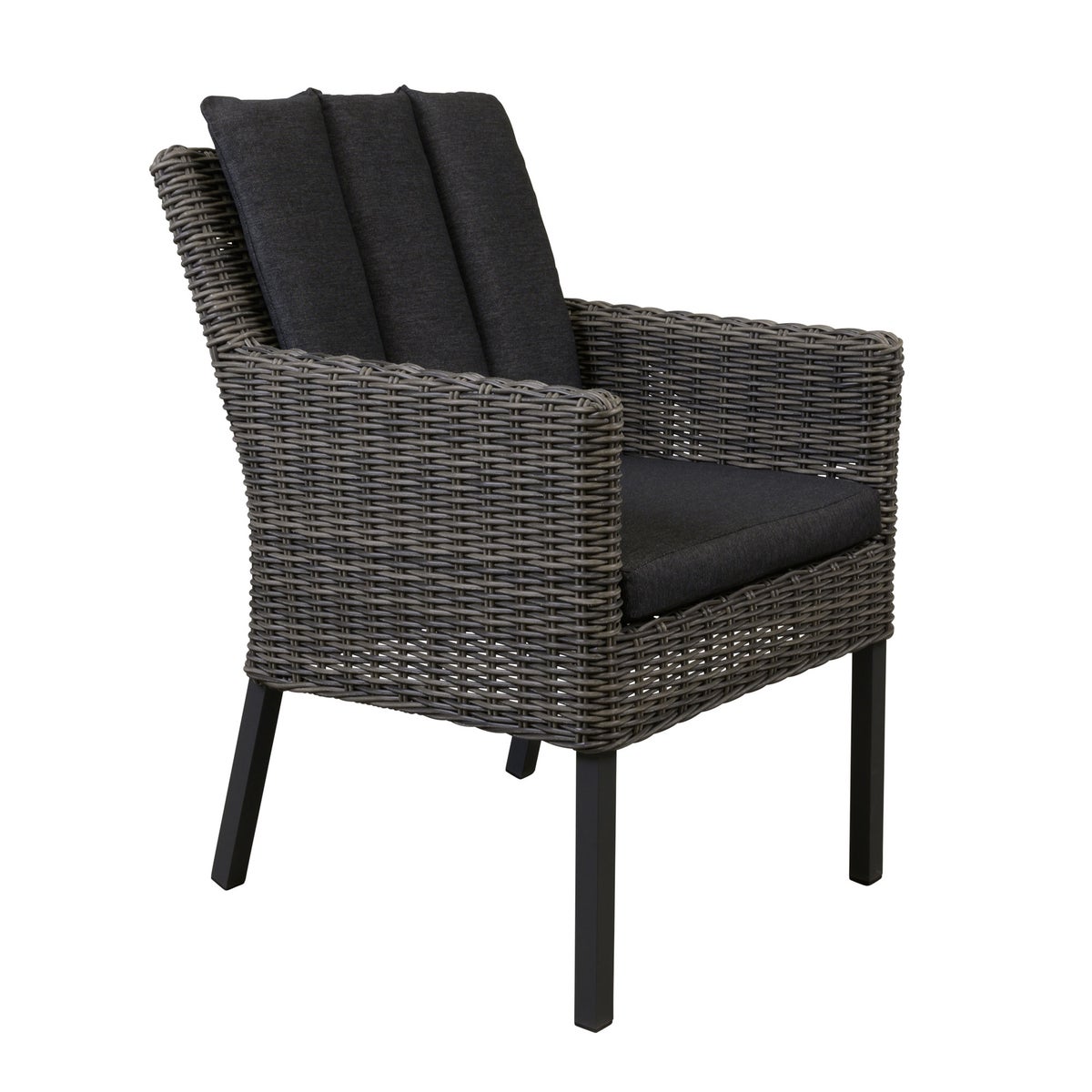 Stoel Deconta willow grey met kussen Stoel Deconta willow grey met kussen