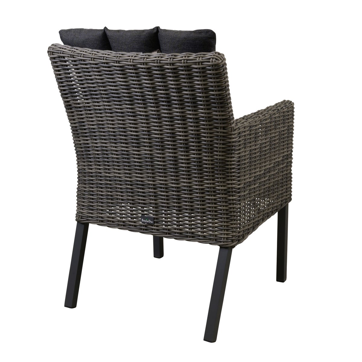 Stoel Deconta willow grey met kussen Stoel Deconta willow grey met kussen