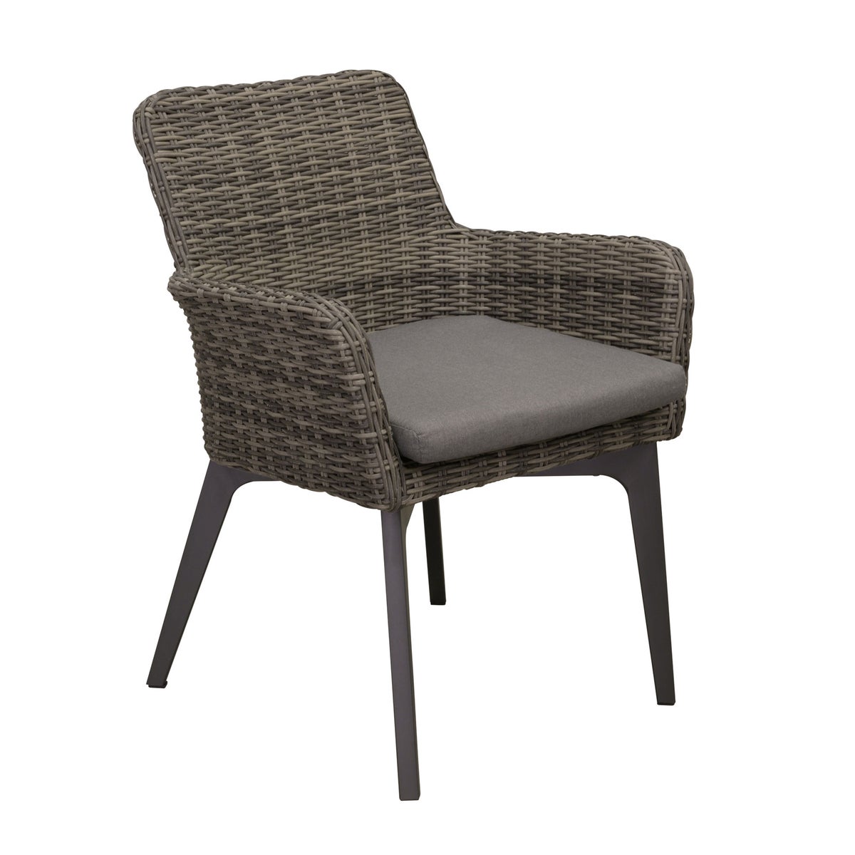 Stoel Retosi willow grey met kussen Stoel Retosi willow grey met kussen