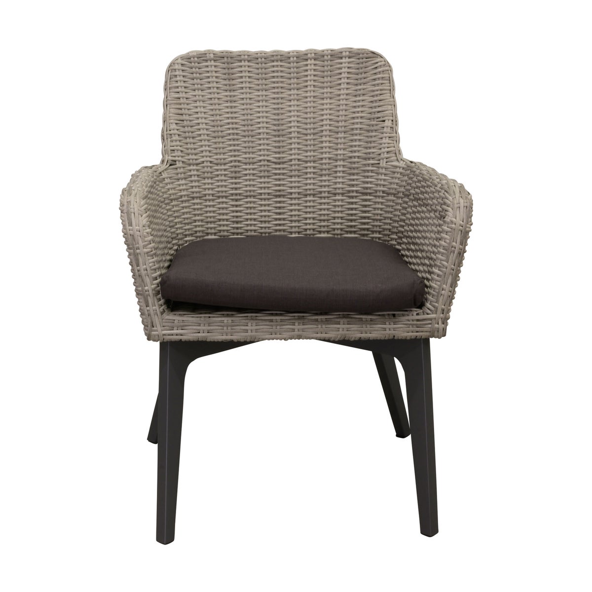 Stoel Retosi white grey met kussen Stoel Retosi white grey met kussen