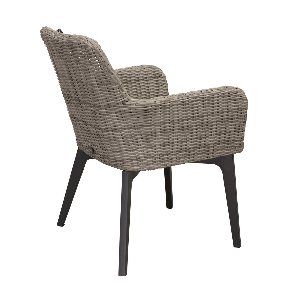 Stoel Retosi white grey met kussen Stoel Retosi white grey met kussen